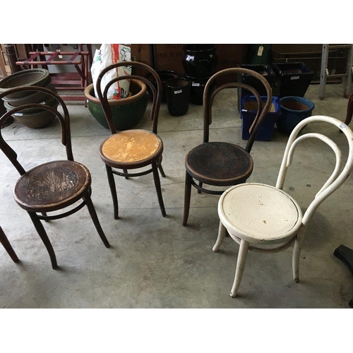 381 - 4 Bentwood Chairs