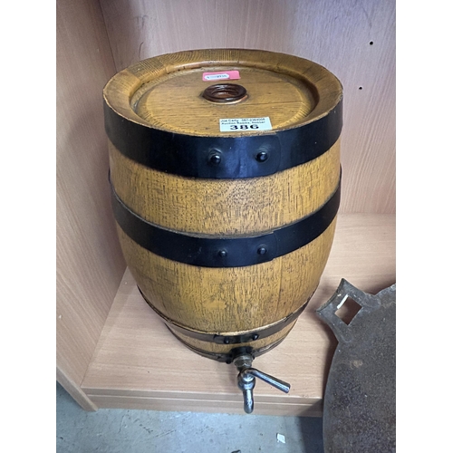 386 - Small Old Sherry Barrell