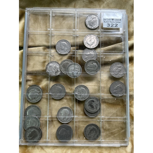 24 Old English Coins