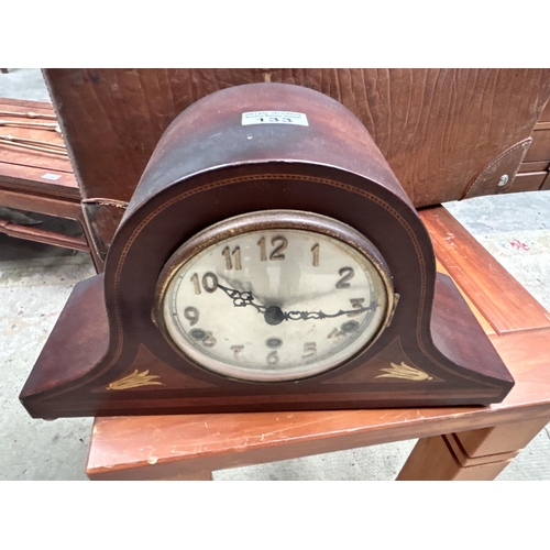 133 - Mantle Clock with Westminster Chimes