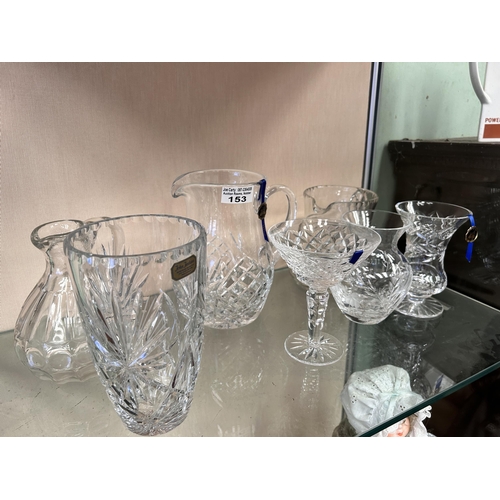 153 - 7 Pc Tipperary Jugs & Vase