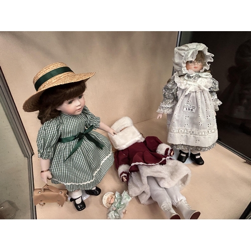 154 - 3 Collectible Dolls