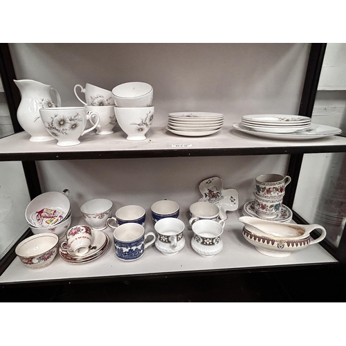 79 - 2 Shelves Of Misc China