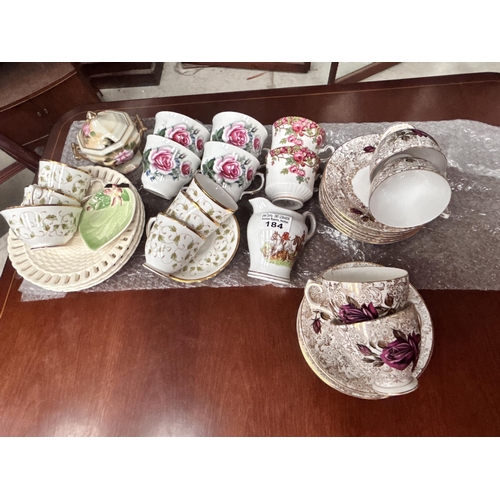 184 - 3 Pairs China Tea sets