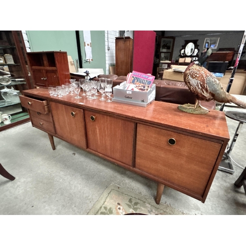 188 - Vintage Mid Cent Teak Sideboard - 190cm