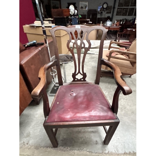 189 - Vintage Chipp Style Carver Chair