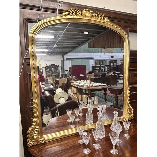 212 - Continental Style Gilt Frame Mirror 140 x 140