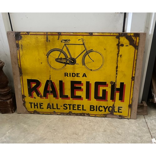 401 - Original Raleigh Sign 90X120CM