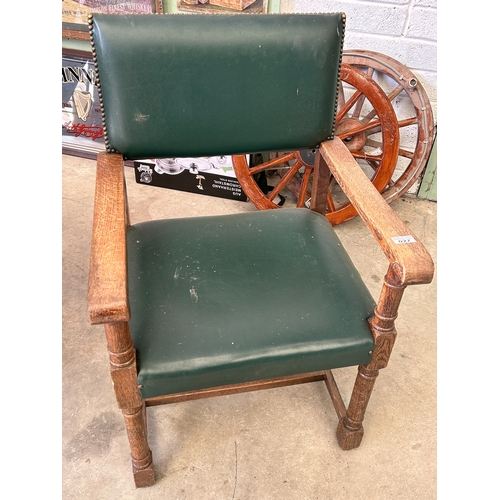 27 - Oak Framed Carver Chair