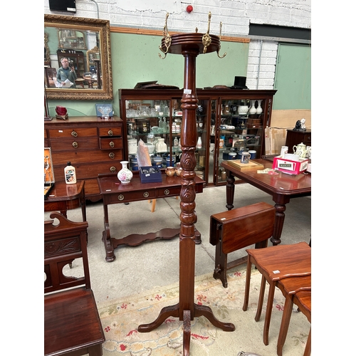 53 - Vict Mah Coat Stand