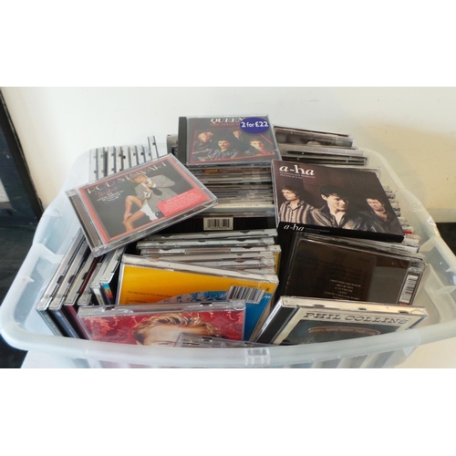 75 - A LARGE COLLECTION OF ASSORTED MUSIC CD'S