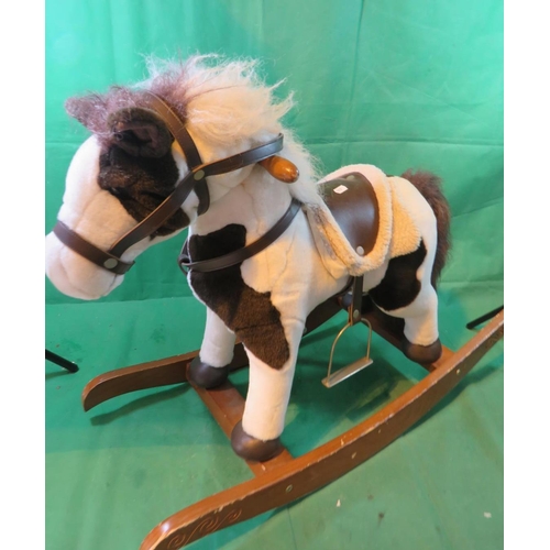 64 - CHILDREN'S ROCKING HORSE