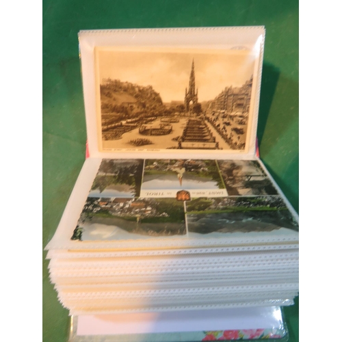 513 - ALBUM OF TOPOGRAPHICAL POSTCARDS