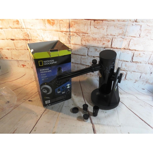 7 - A NATIONAL GEOGRAPHIC - DOBSON TELESCOPE