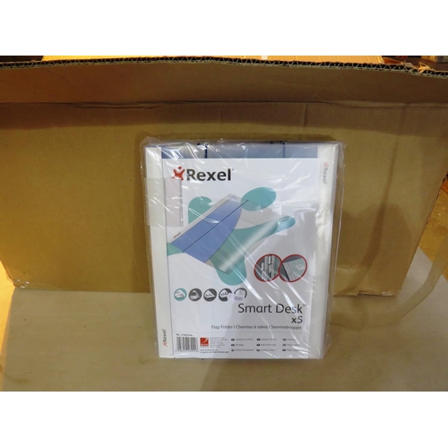 16 - APPROXIMATELY 125 - REXEL SMART DESK FOLDERS - AS NEW