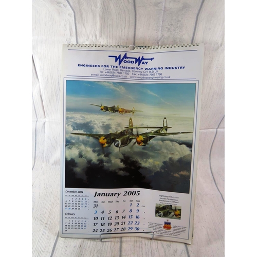 33 - A 2005 REACH FOR THE SKY - AIR FORCE CALENDAR