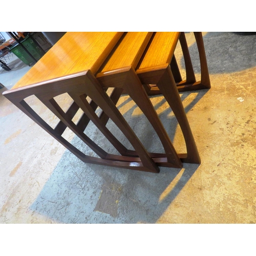 87 - G PLAN - NEST OF THREE TABLES