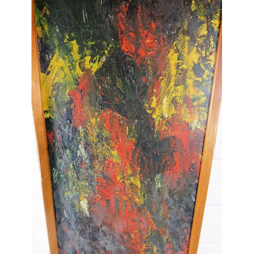 94 - ABSTRACT OIL PAINTING