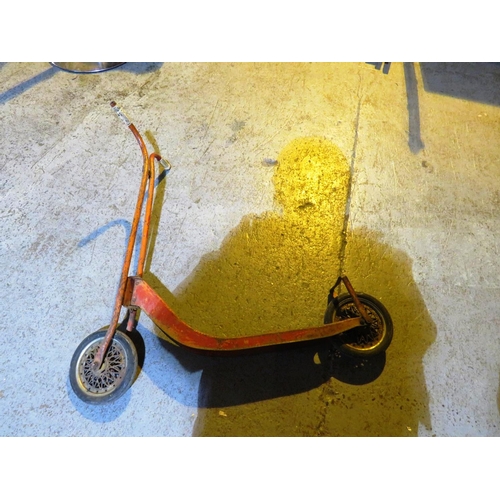 97 - VINTAGE 'TRIANG' SCOOTER