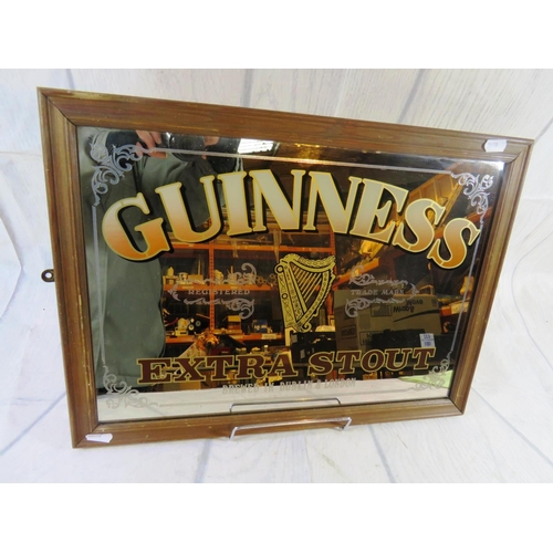 162 - GUINNESS EXTRA STOUT - ADVERTISING MIRROR