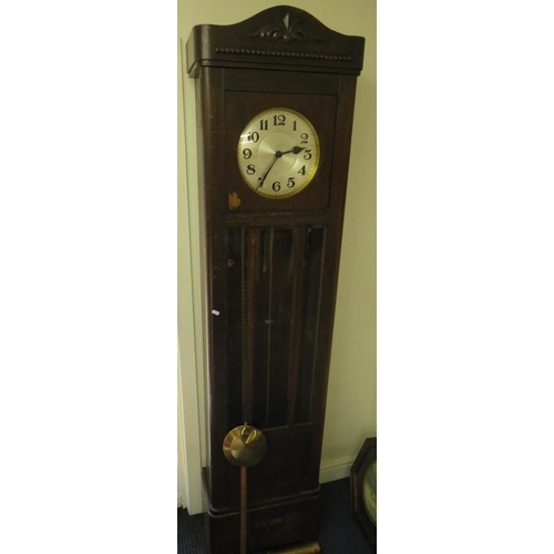 51 - ANTIQUE LONG CASED CLOCK