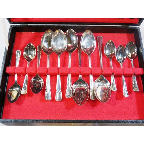 163 - SILVER PLATE CUTLERY BY COOPER LUDLAM