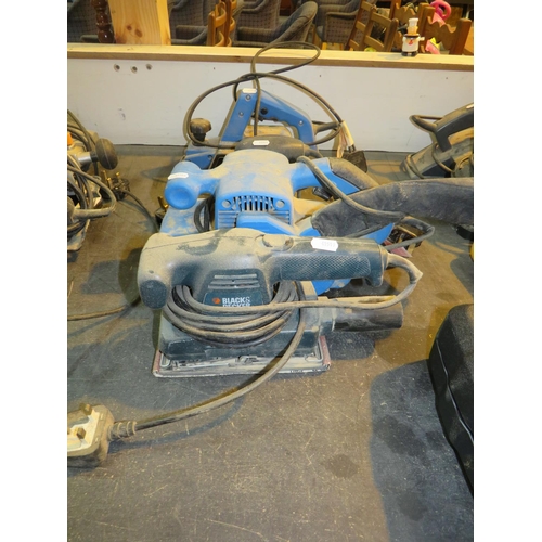 534 - ELECTRIC PLANER,PALM SANDER, BELT SANDER AND ORBITAL SANDER