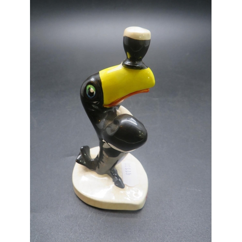 369 - CARLTON WARE  GUINNESS TOUCAN FIGURE