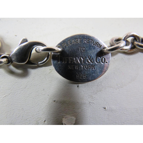 401 - GENUINE 925 SILVER TIFFANY AND Co BRACELET 50G