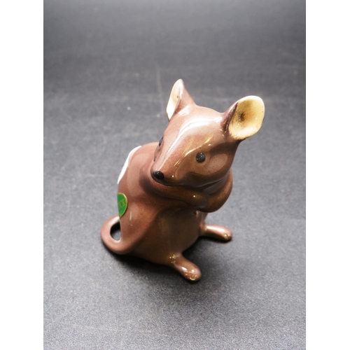 428 - BESWICK BROWN MOUSE FIGURE