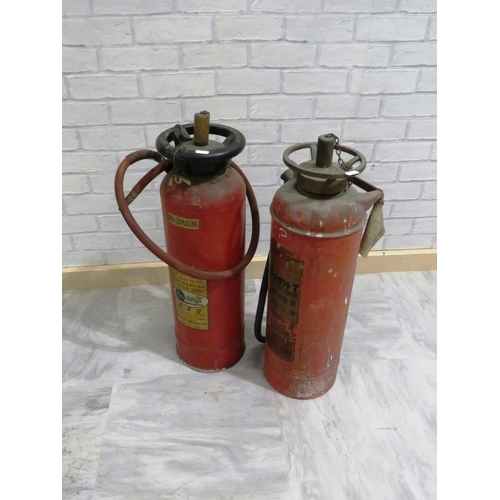 83 - TWO VINTAGE FIRE EXTINGUISHERS