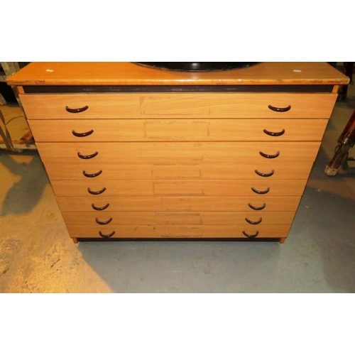 90 - ARCHITECTURAL/ GEOGRAPHICAL DRAWING DRAWERS