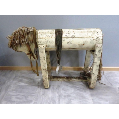 99 - WOODEN HORSE - STAGE PROP