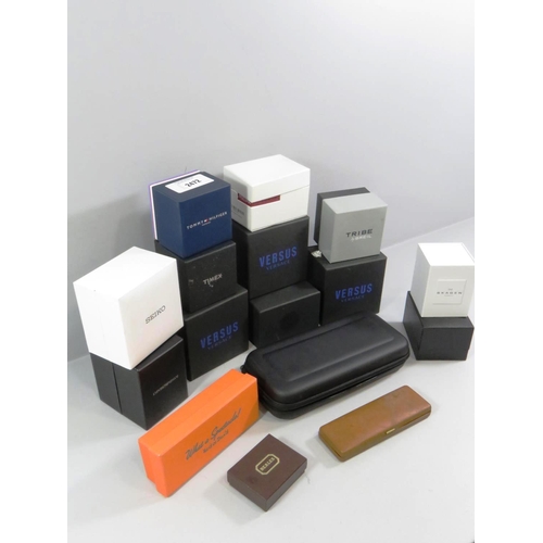 277 - SELECTION OF JEWELLERY AND WATCH BOXES