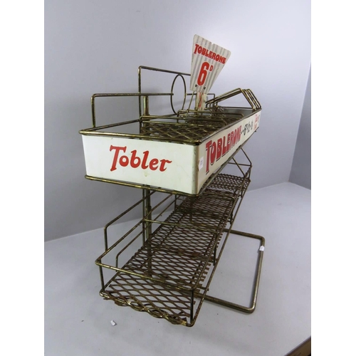 561 - VINTAGE TOBLERONE SHOP DISPLAY STAND