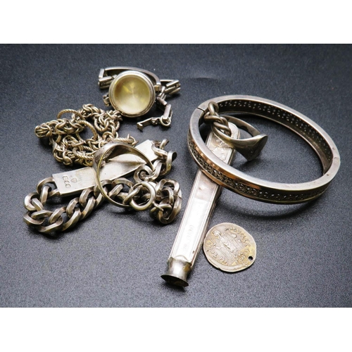 471 - BAG OF SCRAP SILVER