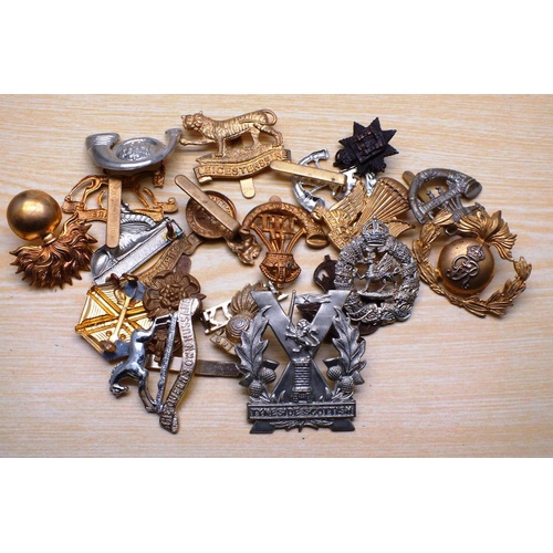 173 - TWENTY VARIOUS MILITARY RELATED BADGES