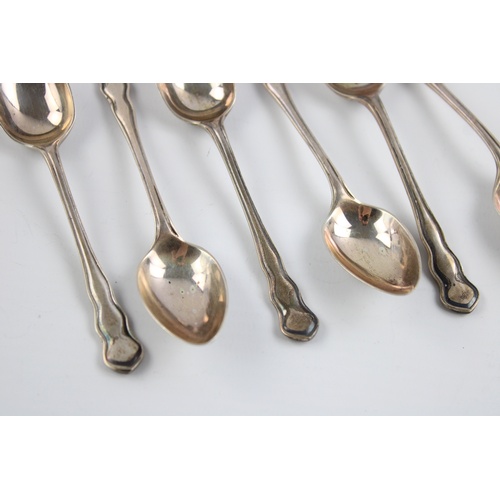 82 - 6 x Antique 1920 Hallmarked Sheffield .925 STERLING SILVER Decorative Spoons 84g