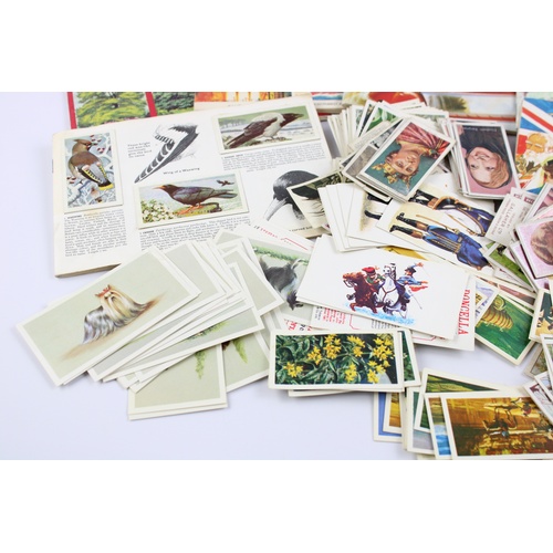 76 - Job Lot of Assorted Vintage CIGARETTE CARDS Inc People, Animals, Nature, Royal