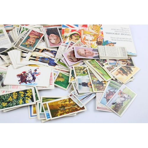 76 - Job Lot of Assorted Vintage CIGARETTE CARDS Inc People, Animals, Nature, Royal