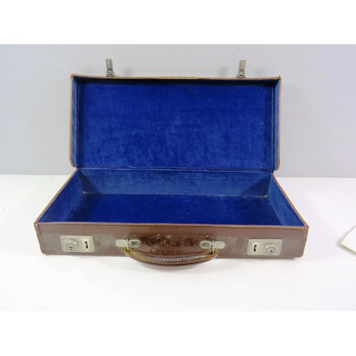 416 - MONOGRAMMED MASONIC CASE