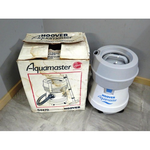 417 - HOOVER AQUAMASTER WET / DRY VACUUM - IN WORKING ORDER