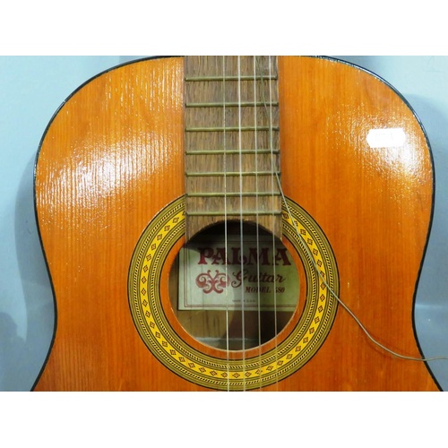 443 - PALMA GUITAR MODEL 580 AND COLLECTABLE MUSIC BOOKS