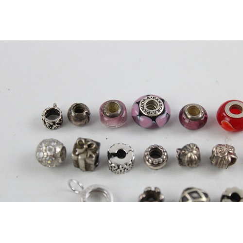 83 - 20 x .925 Sterling Silver PANDORA CHARMS inc. Troll, Sutton, Spacers (45g)