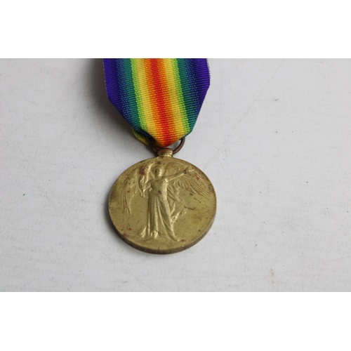 22 - 3 x WW1 Victory MEDALS Full Size Named w/ Original Ribbons