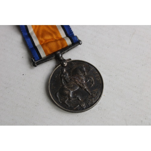 41 - WW1 RAF Medal Pair w/ Original Ribbons Named 102139 3rd Air Mechanic