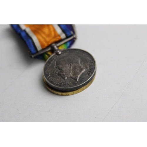 41 - WW1 RAF Medal Pair w/ Original Ribbons Named 102139 3rd Air Mechanic