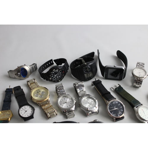 115 - 20 x Assorted Vintage Gents QUARTZ WRISTWATCHES Inc. Rotary, Sekonda Etc