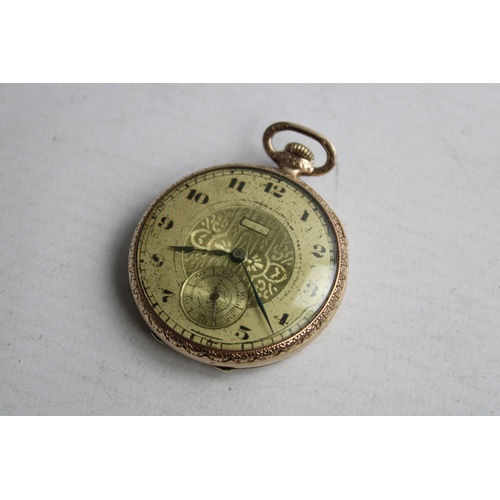 117 - 2 x Vintage Gents POCKET WATCHES Hand-Wind WORKING Inc Elgin, Belga