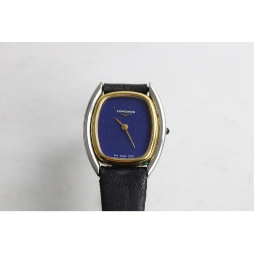 125 - Vintage Ladies LONGINES Bi-Metal Dress WRISTWATCH Hand-Wind WORKING